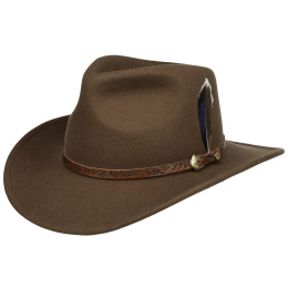 Brown Wool Felt Western Hat Bronx - Stetson