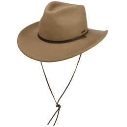 Stetson Beacon Western Felt Hat - Beige