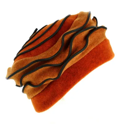 Béret Polaire Femme Lila Orange - Traclet