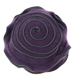 Purple Jaipur beret