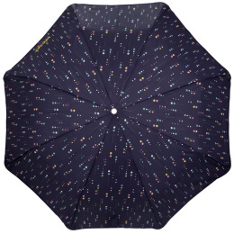 Mini Parapluie X-TRA Solide Automatique Pois Météorite - Isotoner