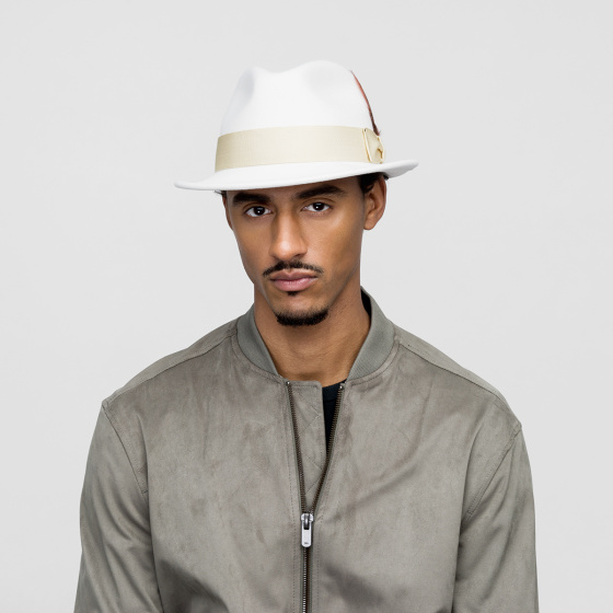 Chapeau linwood avenue blanc - melodrama