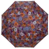 Parapluie Canne Fleurs Seventies Ouverture Automatique - Isotoner réf 20842 chapellerie traclet