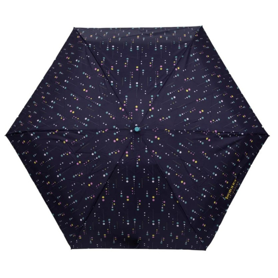 Parapluie Mini Ultra Slim Pois Météorite - Isotoner