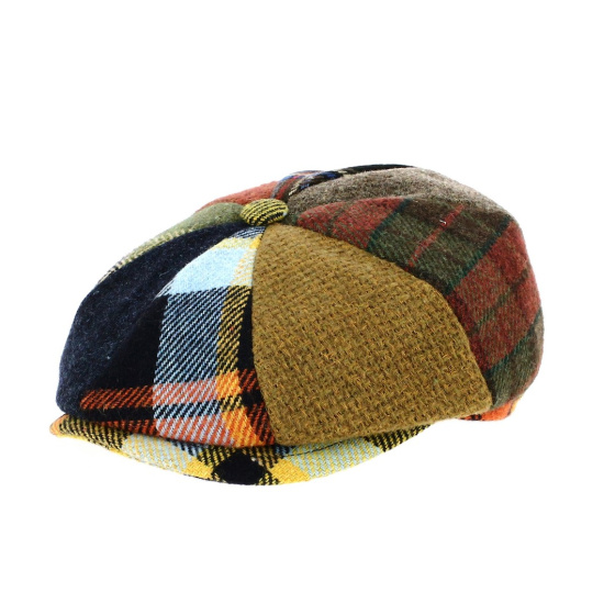 Multicolor Shetland Wool Brooklyn Siena Cap - Traclet