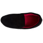 velvet moccasin with leather sole