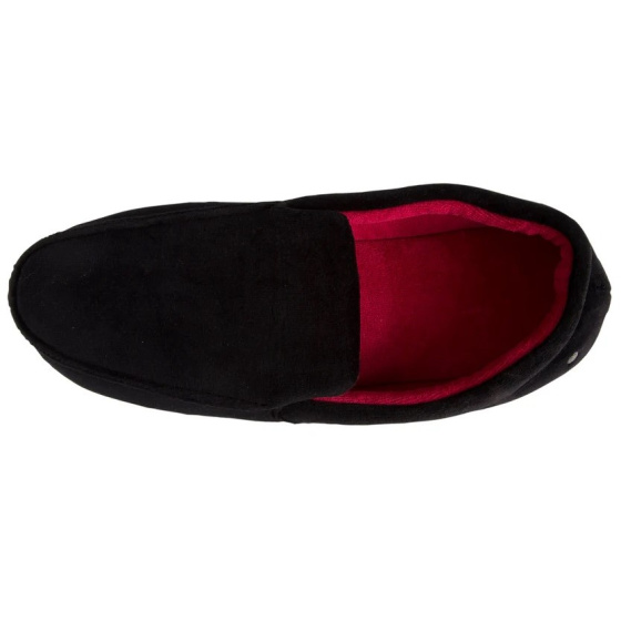 Men's Velvet Loafers with Leather Sole - Isotoner