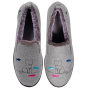 Cat Ballet Slippers with EVERYWEAR™ Sole Heather Gray - Isotoner