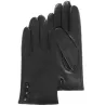Gants Femme Cuir Doublé Soie Noir - Isotoner