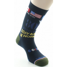 Commemorative Socks 80th Anniversary of D-Day in Normandy - Dagobert