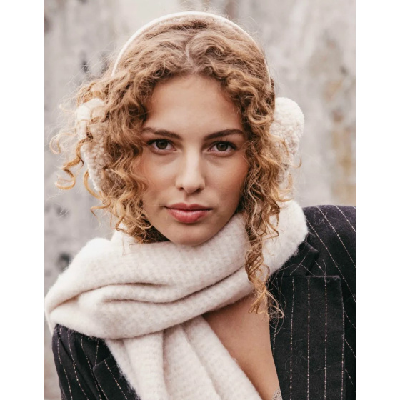 Magpy Beige Faux Fur Earmuffs - Barts
