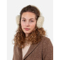 Magpy Faux Fur Earmuffs in Beige - Barts