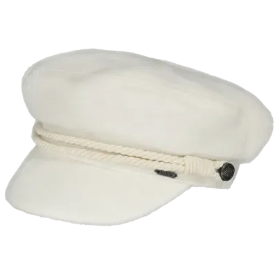Cream Wool Skipper Marine Cap - Bart ref 20869 traclet hat shop