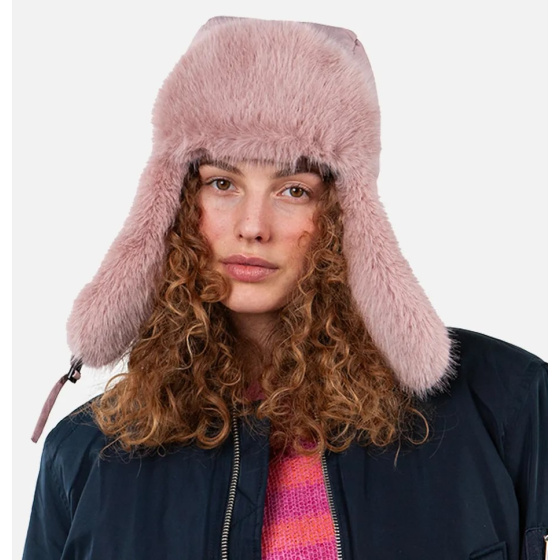 Pink Hawka Bomber Trapper Hat - Barts