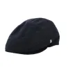 Traclet navy loden flat cap with ear flaps - ref 20878