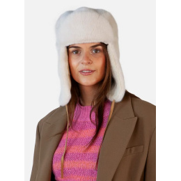 Cream Faux Fur Lucerne Ushanka - Barts