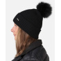 Black Kenzie Pom Pom Beanie - Barts