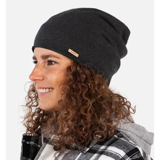 Oversized Romeo Cashmere Beanie Black - Barts