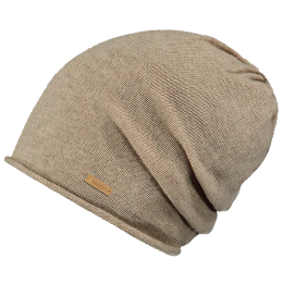 Oversized Romeo Cashmere Beanie Beige - Barts