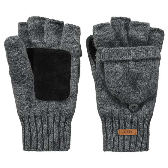 Gant/Moufles Haakon Laine Gris - Barts