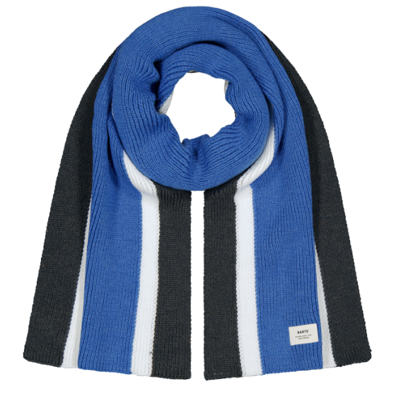 Ardem Blue-White-Gray Scarf - Barts