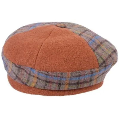 Two-Tone Lady Bec Wool Beret - Traclet Reference : 20932| Traclet Hat Shop
