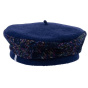 Women's Editte Navy Beret - Traclet