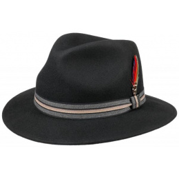 Stetson Hastings Traveller Hat Black Felt