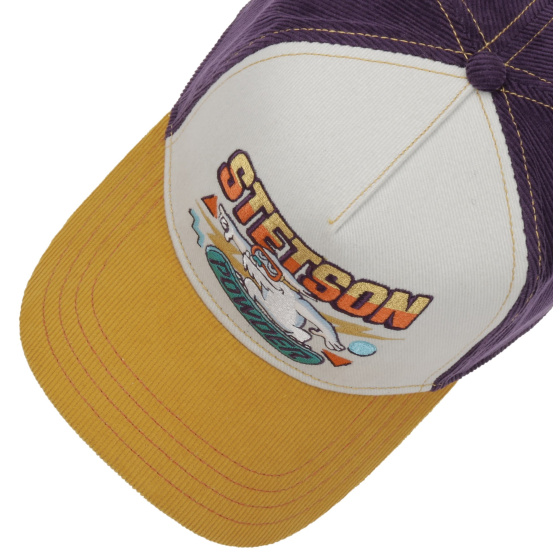 Casquette Baseball Trucker Powder - Stetson Casquette Baseball Trucker Powder - Stetson