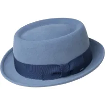 Chapeau Porkpie Darron Bleu Laine - Bailey