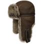 Yorkshire Brown Leather Ushanka - Stetson