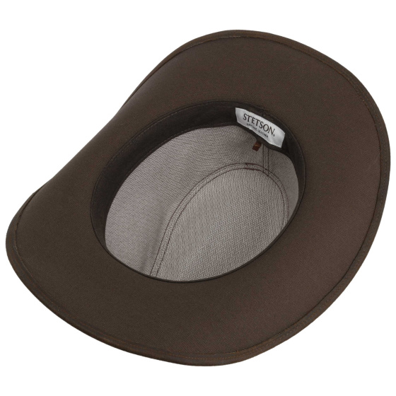 Chapeau Western Newton Cuir Marron - Stetson