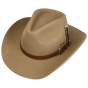 Western Kennecott Woolfelt Beige Hat - Stetson