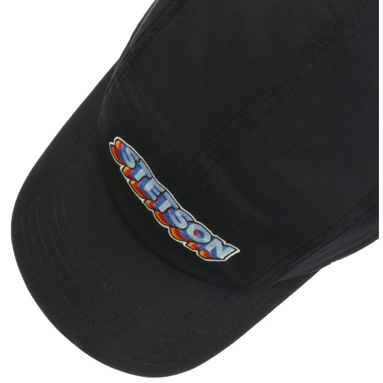 Casquette Panel Leeming Noire - Stetson