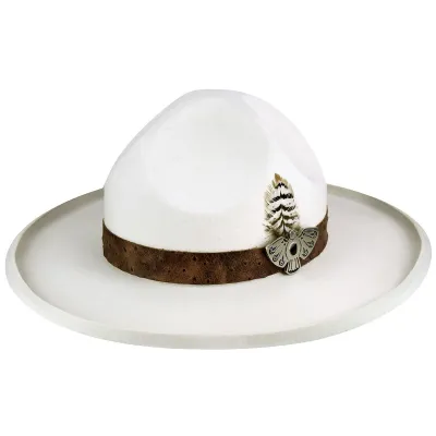 Chapeau Scout Écho Feutre Blanc - Bailey