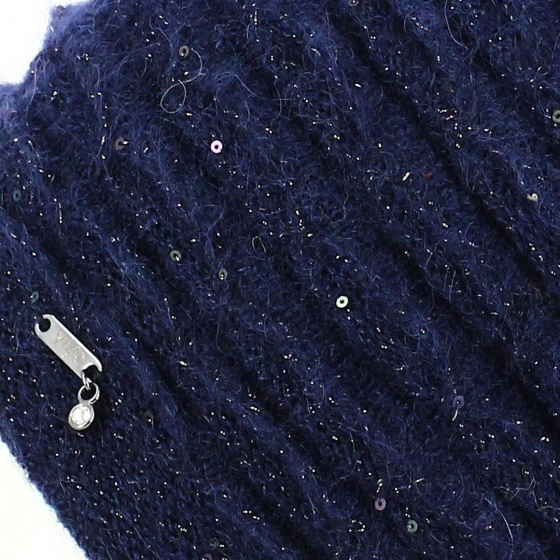 Women's blue Colosseo beanie - Vizio