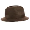 Chapeau bob anglais Loden - Marron Reference : 6093 | Chapellerie Traclet