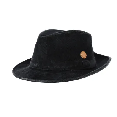 Chapeau trilby gabin velours Crambes - Made In France - Ref 20994