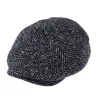 Traclet 8-Panel Herringbone Cap - 21003