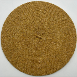 Summer Beret Cotton Silk & Linen Rapeseed Yellow - Le Béret Français