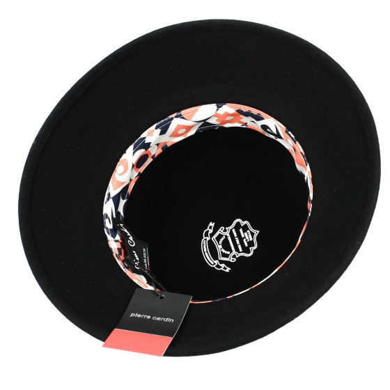 Chapeau cloche femme feutre laine Pierre Cardin