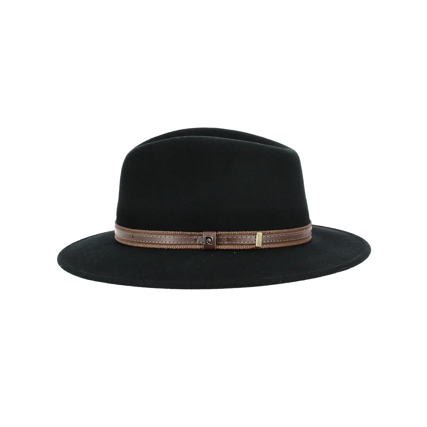 Chapeau Traveller Riviera Feutre Laine noir  - Pierre Cardin Reference : 7498 | Chapellerie Traclet