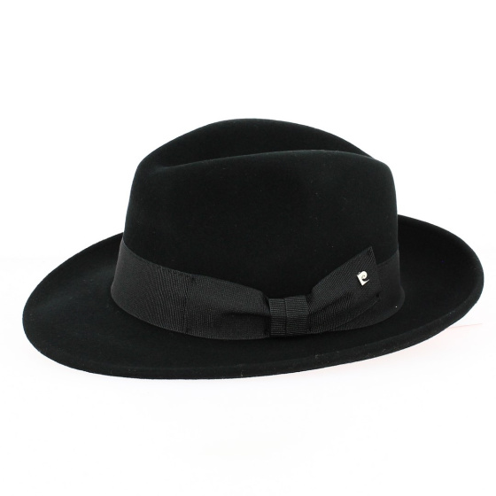 Chapeau fedora feutre laine Pierre Cardin Chapeau fedora feutre laine Pierre Cardin