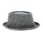 Porpkie Gaeta Grey Wool Felt Hat - Traclet