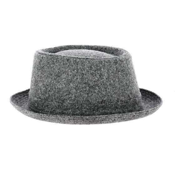 Chapeau Porpkie Gaeta Feutre Laine Gris - Traclet