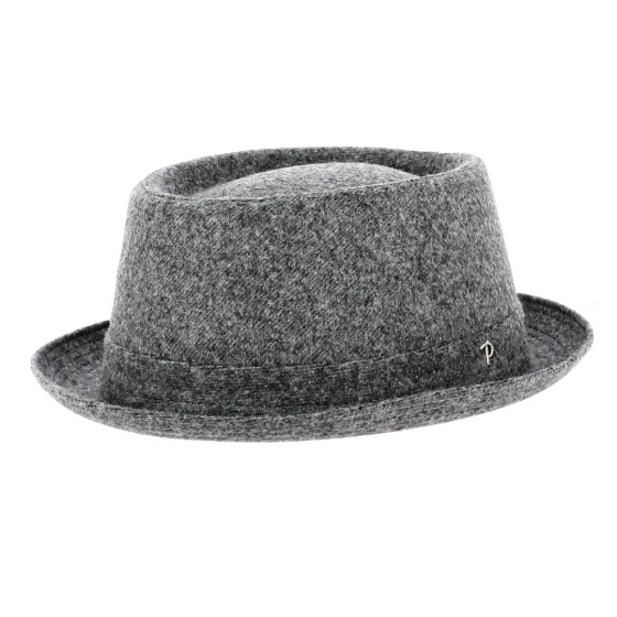 Chapeau Porpkie Gaeta Feutre Laine Gris - Traclet