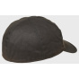 Brown Waxed Cotton Miko Cap with Ear Flaps