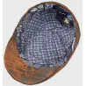 Casquette Plate Bruce Cuir Marron - Traclet  Reference : 14476 | Chapellerie Traclet