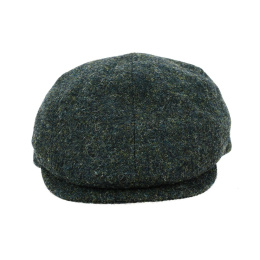 Casquette plate Flechet harris tweed Made In France