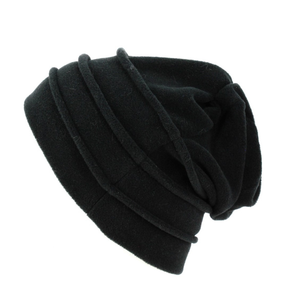 Long fleece beanie made in France